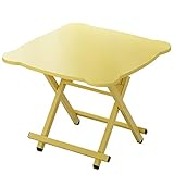 ZJYJFBY Platz Klapptisch, Couchtisch/Computertisch/Esstisch/Schreibtisch/Studie Tisch/Schreibtisch/Portable Stall Tisch, H 50 / 75cm, 6 Farben (Color : E, Size : 60X60X75CM)