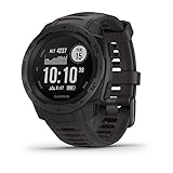 Garmin Instinct - wasserdichte GPS-Smartwatch mit Sport-/Fitnessfunktionen und bis zu 14 Tagen Akkulaufzeit. Herzfrequenzmessung am Handgelenk, Fitness Tracker (Generalüberholt)