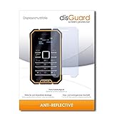 disGuard Displayschutzfolie für Cyrus CM1 [2 Stück] Anti-Reflex, MATT, Entspiegelnd, Extrem Kratzfest, Anti-Fingerabdruck - Displayschutz, Schutzfolie,