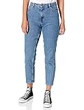 ONLY Damen ONLJAGGER Life HIGH MOM Ankle DNM NOOS Freizeithose, Medium Blue DenimDetail:NAS258, 27/30