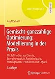 Gemischt-ganzzahlige Optimierung: Modellierung in der Praxis: Mit Fallstudien aus Chemie, Energiewirtschaft, Papierindustrie, Metallgewerbe, Produktion und Logistik