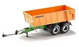 siku 6780, Tandem-Achs-Anhänger, 1:32, Fernsteuerbar, Für SIKU CONTROL Fahrzeuge mit Anhängerkupplung, Metall/Kunststoff, Orang