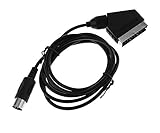 RGB-Scart-Kabel AV TV Kabel Adapter mit C Pin für Master System Mega Drive 1 Sega Genesis 1