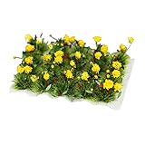 Sharplace Gras Modell Sand Tabelle Set Bush Bäume Miniatur Gruppen Sträucher DIY Statische Gras Modell Zug Eisenbahn Landschaft Sand Tabelle Gelände dekoration - Nachtk