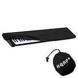 HQRP Tastaturtaubschutzhülle fuer Yamaha DGX-650 / DGX650 / DGX-650B / P-115 / P115 / P-115B / P115B / P-115WH 76-88 Tasten digitaler Klavier Sy