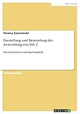 Darstellung und Beurteilung der Anwendung von IAS 2: International Accounting S