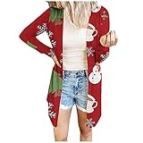 HHOP Weihnachten Damen Herbst Pullover blusen festlich T'shirt Damen lockere Bluse Fall Clothes T'shirt Damen Pullover Damen elegant pinkkola Damen Pullover, Royalb