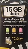 Giffgaff £15 Pre Pay-SIM