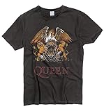 Amplified Shirt Queen Royal Crest, Grau, XXL