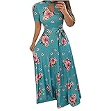 YY1022 Damen-reizvolles Art- und Weisedigitaldruck-Schwingen-Rock-Kleid cl2838 00930 gepunktetes Vintag Taillen edel stilvolles einfarbiges frauenk