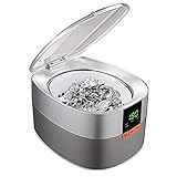 Ultraschallreiniger, 750ml Ultraschallreinigungsgerät Ultraschallgerät 35W, 304 Edelstahl, 5 Zeitmodi, Digital Ultrasonic Cleaner Reiniger für Haushalt Schmuck Uhren Zahnp
