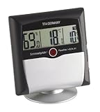 TFA Dostmann Comfort Control digitales Thermo-Hygrometer, 30.5011, mit Schimmelalarm, Raumklimakontrolle, Überwachung der Luftfeuchtigkeit, k