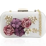 J&F Damen Tasche Handtasche Party Clutch Bag Hochzeit Abend Kettentasche Umhäng