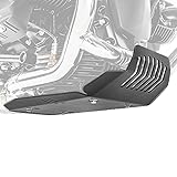 Motorschutz für BMW R NineT Racer 17-21 Aluminium Bugspoiler schw