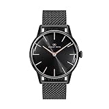 AUGUST BERG Uhr Serenity Noir Black Black Mesh 32mm Unisex