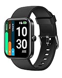 YAMAY Smartwatch für Damen Herren,1.69 Zoll HD Farbdisplay Fitnessuhr,Sportuhr mit Alexa Integriert,14 Trainingsmodi Fitness Tracker,Pulsoximeter,Pulsuhr,Schrittzähler UhrPersonalisiert Zifferb