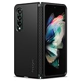 Spigen Tough Armor Hülle Kompatibel mit Samsung Galaxy Z Fold 3 5G -Schw