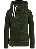 SLYZ 2020 Damen Herbst Und Winter Lässig Locker Langärmelige Kapuze Nähte Pullover Frauen Jacke Top