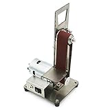 Elektrische Bandschleifer Mini Bandmaschine DIY Poliermaschine Tischschleifer Elektrofeile 330 * 30mm Schleifband mit 795 Motor 600m/