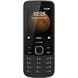 Nokia 225 (2020) 4G Dual-SIM Mobiltelefon im schwarzen Premium Design (2.4' QVGA Display, 4G Technologie, Bluetooth 5.0, MP3-Player, FM Radio, 128 MB Speicher (bis zu 128 GB via microSD), VGA Kamera)