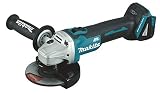 Makita DGA 504 Z Akku Winkelschleifer 18V 125mm Brushless Solo + Absaughaube - ohne Akku, ohne Ladeg