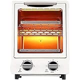 ZHZHUANG Küchen-Toaster-Ofen 12L-Ofen Mit Elektrischem Grill, Electric-Kocher Und Grill, Haushalter, Retro-Elektroherd, Doppelt Back