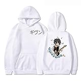 CAFINI Japanischer Anime YAOI Hoodie Given Cartoon Print Pullover Herren und Damen Mode Streetwear Sweatshirt (2XS-4XL)