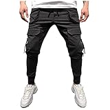 WENZHOU Camouflage Herren Freizeithose Herren Lang Zip Cargo Hose Mens Cargo Pants Herren Cargo-Hosen Cargo-Hose Zipp-Off-Cargohose Combat Cargo Hose Cargo Männer Hosen Cargo Jogging Pant Baggy T