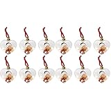 ifundom Fotorahmen Christbaumschmuck Weihnachtsbaumkugeln Fotokugel Bilderrahmen Anhänger 12pcs Christbaumkugeln Herz Foto Tannenbaum Kugeln Baumschmuck Weihnachtsdeko Xmas Hochzeit Party Dek