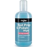 Mylee Prep + Wipe Gel Nagellack-Rückstandsreiniger 250 ml, Vorbereitung und Nachsorge, UV-LED-Maniküre-Gel-Basiswischtuch, Mehrzweck zum Desinfizieren von Nagelplatten und zum Entfernen klebriger S