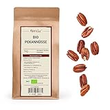 Kamelur Bio Pekannüsse Roh und unbehandelt - 1kg - hochwertige Pecannüsse Bio ohne Zusätze - Pekan Nüsse aus kontrolliert biologischem Anb