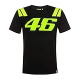 Valentino Rossi Vr46 Classic-Race T-Shirt für Herren, Schwarz, XL
