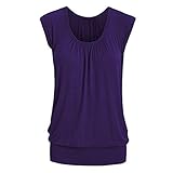 KIMODO T Shirt Top Bluse Damen Pullover Durchsichtig Elegant Schick Langarm Weiß Under Armour grün bunt Sportlich Basic ärmel Rundhals mit Rose Kurzarm Kaputze Elegant M