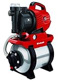 Einhell Hauswasserwerk GE-WW 5537 E (590W, 3,8bar Druck, 3.750 l/h Förderleistung, ECO Power, Vorfilter, Rückschlagventil, 20 Liter Druckbehälter)