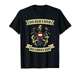 Österreich Flagge T-Shirt Wappen Adler Österreicher Geschenk