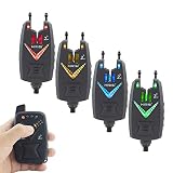 Hirisi Tackle Kabelloses Angeln Alarm Set für Karpfenangeln S3 (S3-4S)