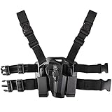 Wwman M9 Pistolenhalfter, Taktisch Bein Pistolenholster, Verstellbare Waffenholster, für CS, Jagd, Cosplay, Kriegsspiel, Jagdschieß