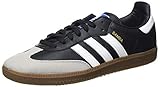 adidas Herren Samba Vegan Sneaker, Cloud White/Core Black/Gum, 42 EU