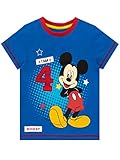 Disney Jungen T-Shirt Mickey Mouse Blau 104