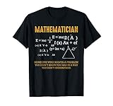 Mathematician Definition Mathematiker Rechnen Kalkulieren T-S