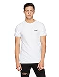 Superdry Herren Orange Label Vintage Emb Tee T-Shirt, Weiß (Optic 01c), S