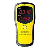 conpoir Formaldehyd LED-Digitalanzeige Meter Tester Mini-Luftdetektor Gasanalysator Protable Luftqualitätstester Präzise und intelligente Erkennung