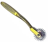 Nadelrad, Nervenrad, Zackenrad nach Wartenberg für Sensibilitätstest, Neurologisches pinwheel Neurotest Rostfrei 17 cm 1 rad, G