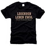 FOTL / B&C Legenden Leben ewig - Chuck Norris lebt länger ! T-Shirt, Gr. L