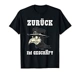 Pestdoktor Mittelalter Doktor Steampunk Geschenk T-S