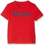 Converse Jungen Hd Workmark Tee T-Shirt, rot, 10-11 J