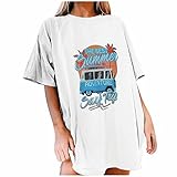 t-Shirts für Damen Langarmshirt Damen Liebe drucken blusen kalte Schulter sexy Bluse Tunika Oberteile t-Shirt Tops lose Langarm ärmel Sommerbluse Tuniken e(#220304-L09 Tshirts für Damen, XL)