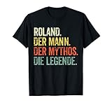 Mann Mythos Legende Vorname Roland Retro S