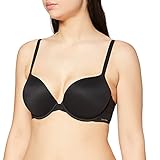 Calvin Klein Damen Push-Up BH PERFECTLY FIT - MEMORY TOUCH, Einfarbig, Gr. 80B (Herstellergröße: 0B36), Schwarz (BLACK 001)