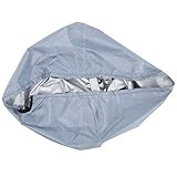 Jarchii 【2021 Neujahrsmodus】 Oxford Tuch Anti-UV Durable Boot Yacht Außenbordmotor Schutz Abdeckung Marine Zubehör Abdeckung atmungsaktiv Boot für 2-5HP Motoren (55 * 33 * 45)